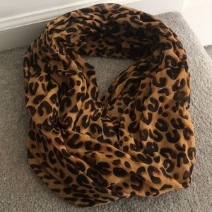 Cheetah Print infinity Scarf